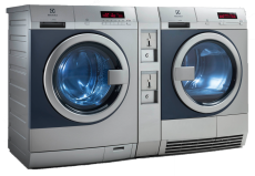 myPROzip Set mit 8kg Waschmaschine Trockner und Münzgerät made by Electrolux